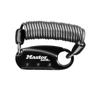 Serratura a combinazione di cavi per la borsa portacasco Master Lock Noir