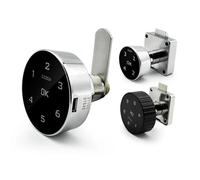 Serratura a combinazione elettronica for cassetta postale for porta Cinet in ferro intelligente a tre cassetti ad incastro 1 pezzo(288-30)