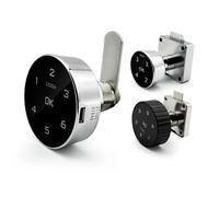 Serratura a combinazione elettronica for cassetta postale for porta Cinet in ferro intelligente a tre cassetti ad incastro 1 pezzo(103-20-4)