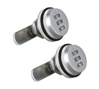 Serratura a combinazione for cassetta postale, serratura a camma con codice in lega, senza chiave, quadrante argento