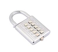 Serratura a combinazione parti di fissaggio altri elementi di fissaggio in lega di zinco in lega di zinco lucchetto a combinazione a 5 cifre per porta scuola palestra recinzione armadio(10 keypads)