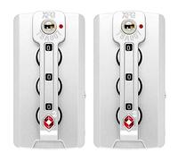 serratura a combinazione, serratura da viaggio, Set di una coppia S050# Valigie di ricambio con blocco password/Blocco bagagli for scatola portabagagli con tirante for valigia fai da te