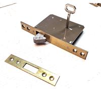 Serratura a Gancio per Cancelli Porte Scorrevoli Chiave Art.61-50 FIAM