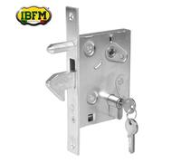 SERRATURA A GANCIO PER CANCELLI SCORREVOLI ZINCATA art. 447 IBFM