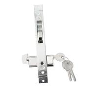 Serratura a gancio Slidi in lega di zinco con chiavi per cucina, balcone, patio e privacy interna, facile da installare, per migliorare la casa e porte hardware Buildi