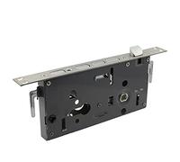 Serratura a ghigliottina ad alta sicurezza - Serratura meccanica vintage for porte interne ed esterne, dimensioni 60-68 mm(No Hook)