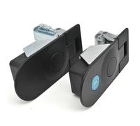 Serratura a leva a chiave, maniglia girevole, serratura a camma, serratura industriale per porta, 1 pezzo(XK153-21BS-key)