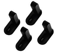 Serratura a leva per porta a prova di bambino (nero, confezione da 4)