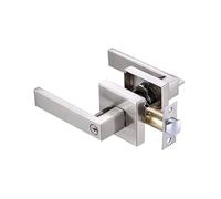 Serratura a leva per porta | Hardware robusto in alluminio per interni e privacy - Leva della porta | per la sicurezza ingresso casa camera da letto ufficio e camera da letto