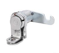 Serratura a linguetta, per cassetti, 20 mm, 25 mm, lucchettabile, serratura a linguetta, serratura per mobili, armadietti, cassettiere, serratura senza chiave (25 mm)