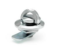 Serratura a linguetta pieghevole, serratura con maniglia in lega di zinco, anello di trazione, semplice serratura for porta di armadietto, serratura for cassetta postale MS404-1 -2 1 pz