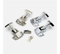 Serratura a molla for maniglia del forno, scatola di prova for congelatore, serratura for porta del forno in lega di zinco in acciaio inossidabile 304 CT-68, 1 pezzo(Steel Band Lock)