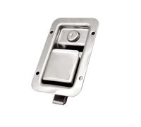 Serratura a pannello in acciaio inox 304 MS866-7 per porta del rimorchio, armadietto, 1 pezzo (With a lock)