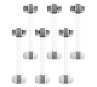 Serratura a prova di bambino | Serrature regolabili per armadietti, a prova di bambino, multiuso a prova di bambino per mobili, cucina, forni, sedili WC