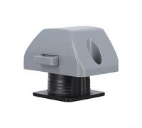 Serratura a pulsante per porte e cassetti per camper, compatibile con interni di camper, camper e yacht, design con funzionalità di azione fluida (nero)