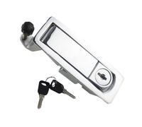 Serratura a rimbalzo piatta in lega di zinco per porta bagagliaio camper con 2 c