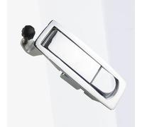 Serratura a rimbalzo piatta in lega di zinco per porta bagagliaio camper con 2 c