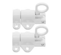 Serratura a scatto a molla, porta autochiudente in lega di alluminio, for finestre esterne, facile installazione e sicurezza