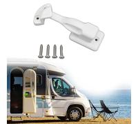 Serratura a scatto in nylon progettata per resistere ai rigori dei viaggi su strada e delle avventure in barca (bianco)