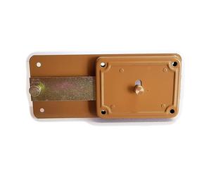 Serratura a spingere destra 60mm ferroglietto cilindro staccato 6 mandate senza