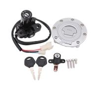 Serratura Accensione Moto Per MT03 FZ09 MT09 FZ6 XJ6 FZ6R Per YZF-R1 Per FJR1300 Per YZFR1y Blocco Coperchio Tappo Serbatoio Carburante Maniglia Bloccaggio
