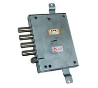 Serratura ad incasso Doppia Mappa 4+1 int. 73/28 Reversibile 3 Chiavi