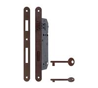 Serratura AGB Patent Grande Foro mm 50 Quadro mm 8 (BRONZATO)