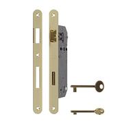 Serratura AGB Patent Grande Foro mm 50 Quadro mm 8 (OTTONE)