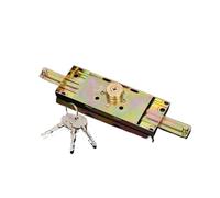 Serratura Antifurto For Saracinesca, Serratura Di Sicurezza For Serrande, Cilindro In Rame, Chiusura Su Entrambi I Lati, Installazione Centrale/inferiore, Ferramenta(C)