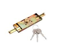 Serratura Antifurto For Saracinesca, Serratura Di Sicurezza For Serrande, Cilindro In Rame, Chiusura Su Entrambi I Lati, Installazione Centrale/inferiore, Ferramenta(A)