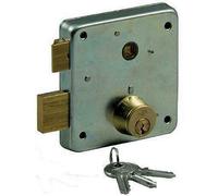 SERRATURA APPLICARE MG 436552 SINISTRA MM.55 PORTE CON CILINDRO TONDO 2 MANDATE