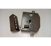 SERRATURA APPLICARE TRIPLICE SINISTRA E.60 C/EUROPEO CON SCROCCO S/ASTE POTENT