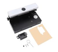 Serratura Armadietto Biometrica, Lucchetto Smart per Cassetta Postale, 30 mm, Batteria AA - Antifurto, Blocco a Dita, Uso Casa e Ufficio