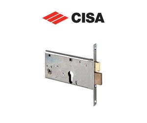 Serratura art. 44361 meccanica a cilindro da infilare per fasce, frontale 20