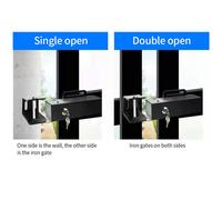 Serratura automatica per porta scorrevole impermeabile da esterno 24V