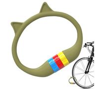 Serratura Bici Combinazione - Luci Per In Silicone,Dispositivo Antifurto Portatile Per Pendolari Ciclismo Urbano Parcheggio Esterno Viaggi