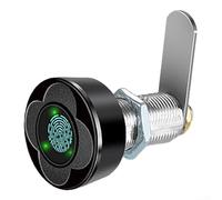 Serratura biometrica avanzata per cassetti, gestione intelligente dell'energia e riconoscimento rapido per tutte le esigenze di archiviazione (30 mm nero)