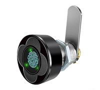 Serratura biometrica avanzata per cassetti, gestione intelligente dell'energia e riconoscimento rapido per tutte le esigenze di archiviazione (20 mm nero)