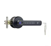 Serratura biometrica con codice password anti-peep | Tecnologia password virtuale, codice anti-peep, per schermo oled, protezione della privacy, previene il furto di codice