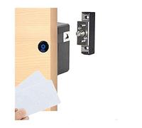 Serratura biometrica for impronte digitali Smart Home Cassetto nascosto Serratura elettronica Archiviazione file privacy Protezione di sicurezza residenziale senza chiave(IC Card Version)