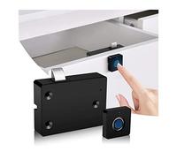 Serratura biometrica for impronte digitali Smart Home Cassetto nascosto Serratura elettronica Archiviazione file privacy Protezione di sicurezza residenziale senza chiave(Fingerprint Version)