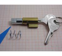 Serratura Bloccasterzo Moto Guzzi Oldtimer NEIMAN Stile Piatto 10 7,5mm
