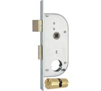 Serratura cancello infilare 149 mg b.q zinc f.mm 20 f.tondo m2+scr+q8 e.mm 32 cf=pz 2 Mg