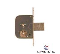 Serratura Cancello Iseo Infilare 604451 B.Q Zinc f.mm 22 c.sfacc M1+SCR+
