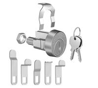 Serratura cassetta postale in lega di zinco con due chiavi e cinque piastre inst