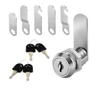 Serratura Cassetta Postale, Serratura Armadietto 1 set di lucchetti for guardaroba con chiusura a linguetta da 16 mm/20 mm/25 mm/30 mm(L 16m)