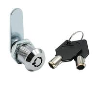 Serratura Cassetta Postale, Serratura Armadietto Serrature for cassette degli attrezzi da 16 mm, 1/2 pezzi, cilindro filettato, serratura a camma tubolare, serratura for mobili, armadietto, cassetto,