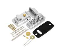 Serratura Cassetto con Codice, Blocco Meccanico 2-4 Cifre, Sicurezza Password Resistente - Corpo Lega Zincata Impermeabile, Per Porte Interne ed Esterne