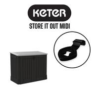 Serratura cerniera di ricambio Keter Store it Out Midi cassaforte da giardino...