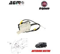 Serratura chiusura porta anteriore destra originale fiat scudo 9681334980